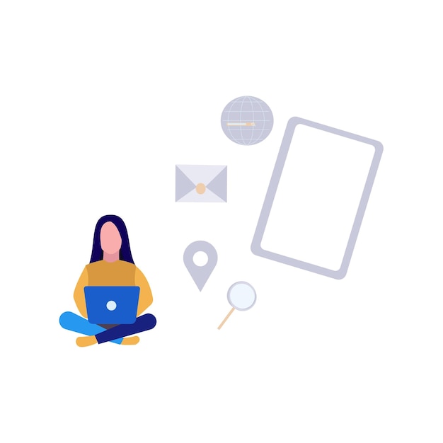 Contact helper illustration